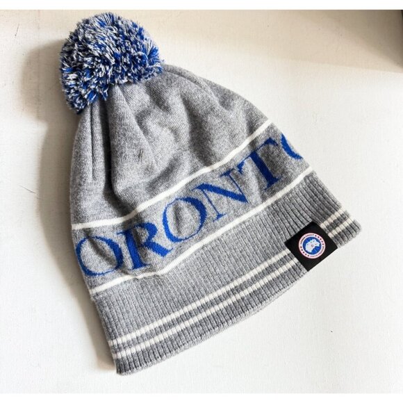 Canada Goose Limited Edition City Toronto Pom Pom Hat - Picture 1 of 7